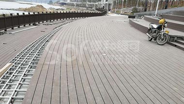 福建光澤縣石英塑棧道石英塑欄桿