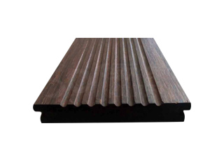 大波浪深碳高耐色竹木地板13918