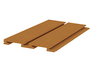 綠可生態木掛板LHO166-紋理柚木